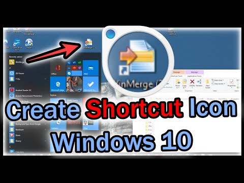 How to Create a Program Icon / Desktop Shortcut on Windows 10 The ...