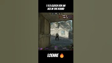 Loenne 🇩🇰 1v3 CLUTCH TO ACE THE ROUND ❤️‍🔥 FACEIT LVL10  #cs2  #cs2ancient #cs2funny #cs2clips