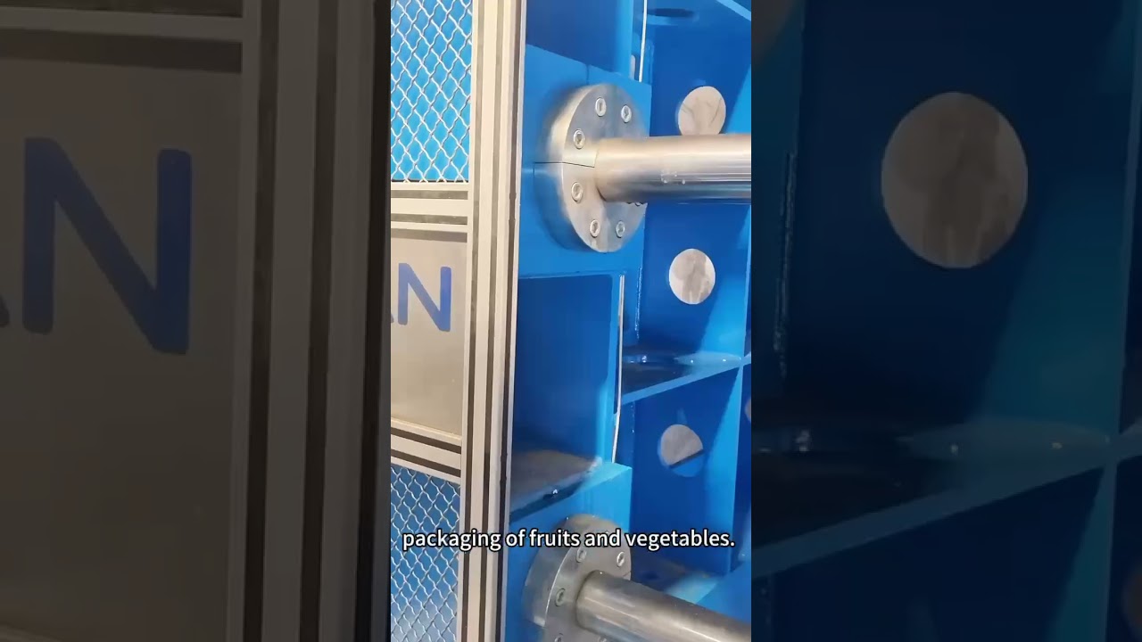 2.5m fully automatic vacuum forming machine trial run