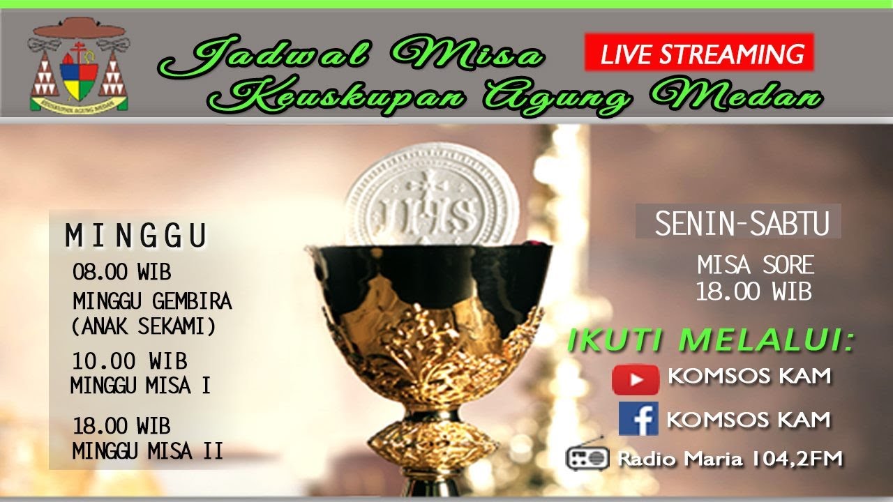 Misa Harian KAM, Selasa 16 Februari 2021, dipimpin oleh RP Redemptus Simamora OFMCap