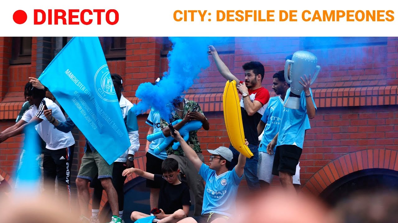 CHAMPIONS: El MANCHESTER CITY celebra la CONQUISTA de su 1ª