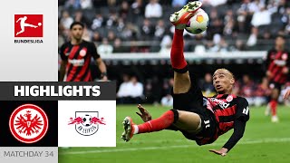 Frankfurt Comeback! | Eintracht Frankfurt - RB Leipzig 2-2 | Highlights | Matchday 34 - Bundesliga