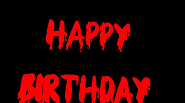 Happy Birthday Caleb (Awsome Intro)