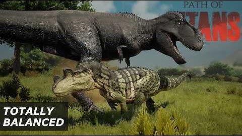 Ceratosaurus is Totally (not) Balanced - Path of Titans Combat