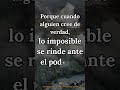 ¿Y si lo imposible no depende de las circunstancias… sino de tu fe?