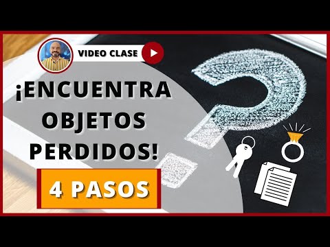 Video: Cómo encontrar algo perdido en casa: consejos