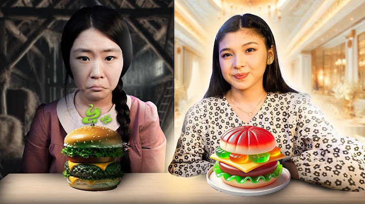 Gummy vs Real Food Challenge
