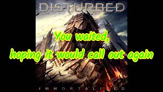 DISTURBED - THE LIGHT (Lyric Video)