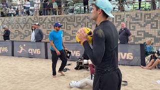 Set 3 Gage Basey Thomas Hurst v Derek Bradford Evan Cory Quali #1 to 2026 Pro AVP League