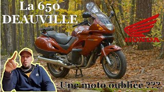 Test d'une moto oubliée 'Honda Deauville'