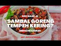 Hoe maak je sambal goreng tempeh kering