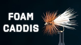 Puterbaugh Foam Caddis Fly | Great Floating Fly | Fly Tying Tutorial