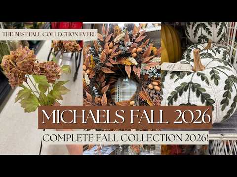✨NEW MICHAELS Fall Decor 2026 | The Complete Fall 2026 Collection, My Favorite Collection Ever!
