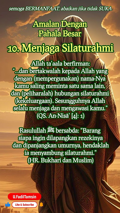 Silaturahmi: Rahasia Panjang Umur & Rezeki yang Berkah