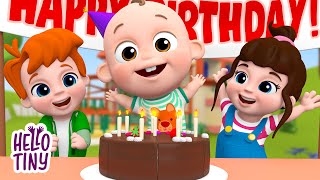 Happy Birthday Baby Song  - Hello Tiny Baby Songs