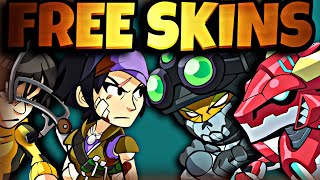 HOW TO GET FREE SKINS IN BRAWLHALLA 2026 (Earn Free Rewards Ads!)