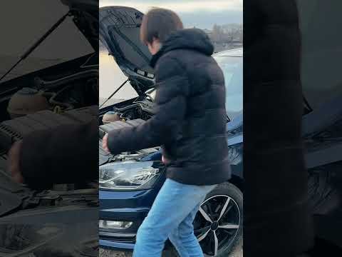 Самые дурацкие фары на Volkswagen Polo Sedan #авто #vw #машина