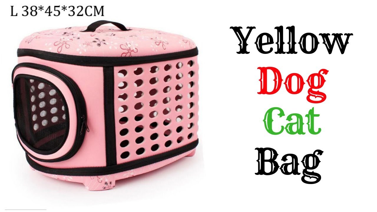 products of glycolysis Yellow Dog Cat Bag 2019