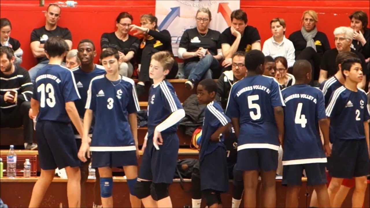Volley Asnieres M15m Qualifie En Finale De Coupe De France 2016 Youtube