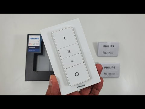 PHILIPS HUE DIMMER SWITCH Unboxing And Setup For Beginners