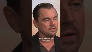 #LeonardoDiCaprio says see #OneBattleAfterAnother in THEATERS! 🫡 #Shorts