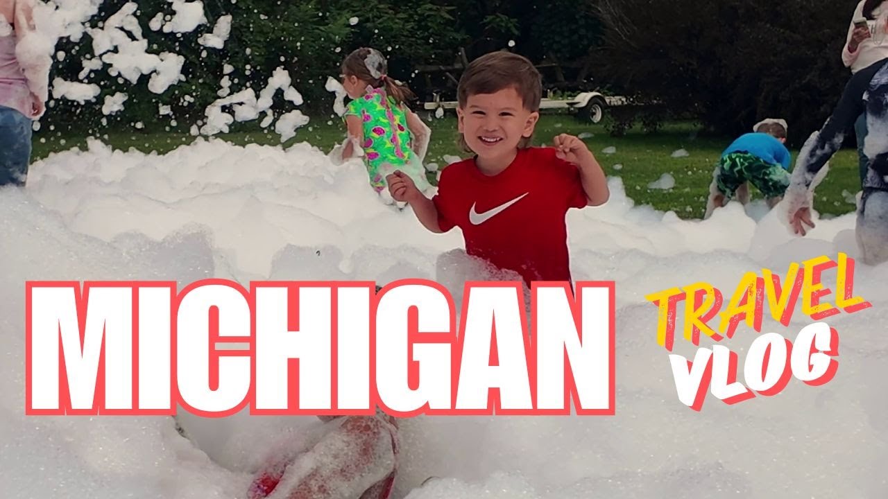 Michigan Trip with Levi - family travel vlog