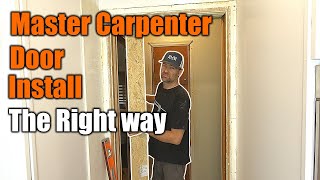 Installing A Door Perfectly Every Time | Step By Step | THE HANDYMAN