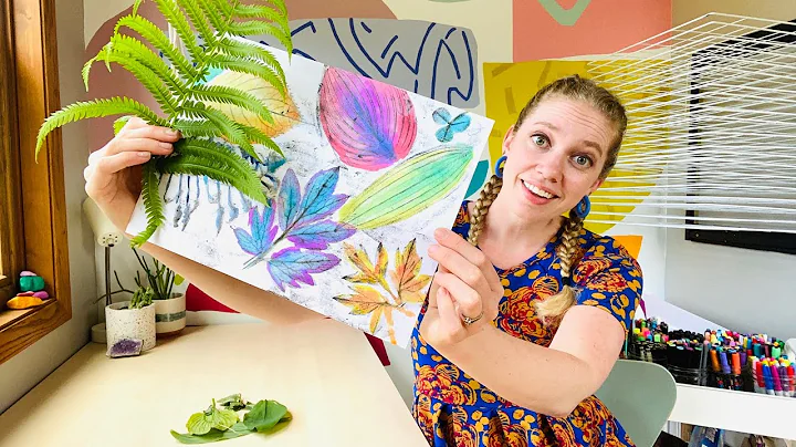 "Leaf Rubbing" - COOL BEANS CLUB! - At Home Art with Mrs. K