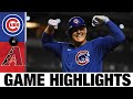 Cubs vs. D-backs Game Highlights (7/16/21) | MLB Highlights