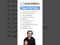GCSE Maths Paper 2 Hot Topics | GCSE Maths 2025