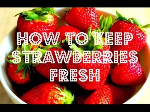 How to Keep Strawberries Fresh Using White Vinegar