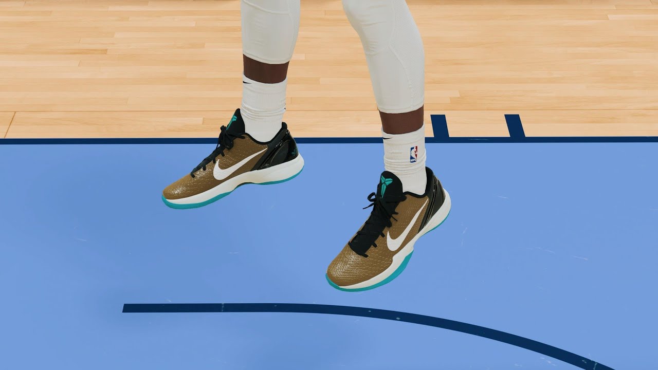 NEW* NBA 2K23 Current Gen Shoe Creator: Nike Kobe 6 “Grinch” 