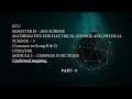 GYMAT301 | Semester 3 | Module 2 | Conformal mapping | Previous university questions | PART 9