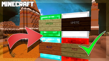 MINECRAFT | How to Change Text Color on Signs! NO CHEATING! 1.16.4