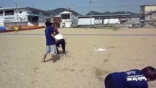 2015-03-22 Beach Flags Kobe LSC Practice