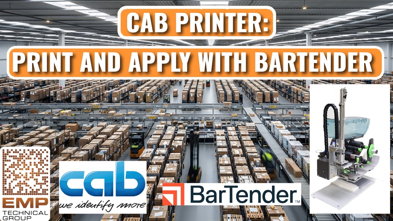CAB Print and Apply with Bartender | EMP Tech Group - YouTube
