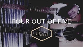 Video thumbnail of "Four Out Of Five - Arctic Monkeys ( Guitar Tab Tutorial & Cover )"