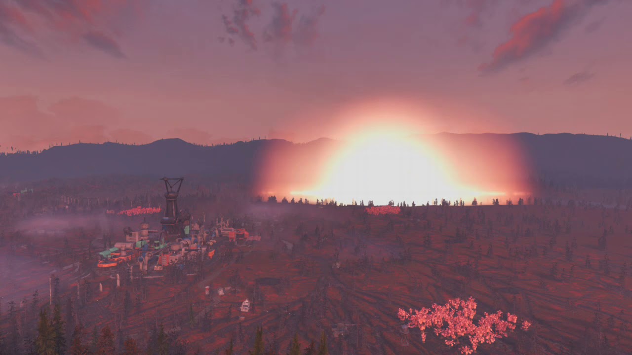 Fallout 76 double Nuke Landscape View YouTube fallout-76-double-nuke-landscape-view-youtube