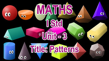 I Std Maths - Patterns