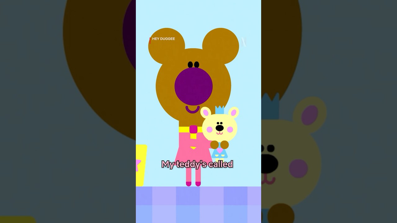 Which teddy bear is your favorite? 🧸💖 Hey Duggee is now playing on Netflix!