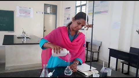 DETERMINATION OF TOTAL HARDNESS OF WATER SAMPLE USING STANDARD EDTA SOLUTION (SAVI,SVIT,VTU)