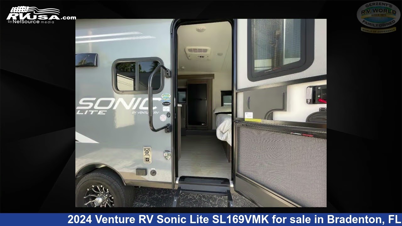 Marvelous 2024 Venture RV Sonic Lite Travel Trailer RV For Sale in Bradenton, FL | RVUSA.com
