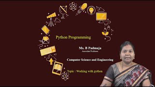 Working with Python by Ms.B Padmaja Set Comprehension Python Programming By Prof B Padmaja