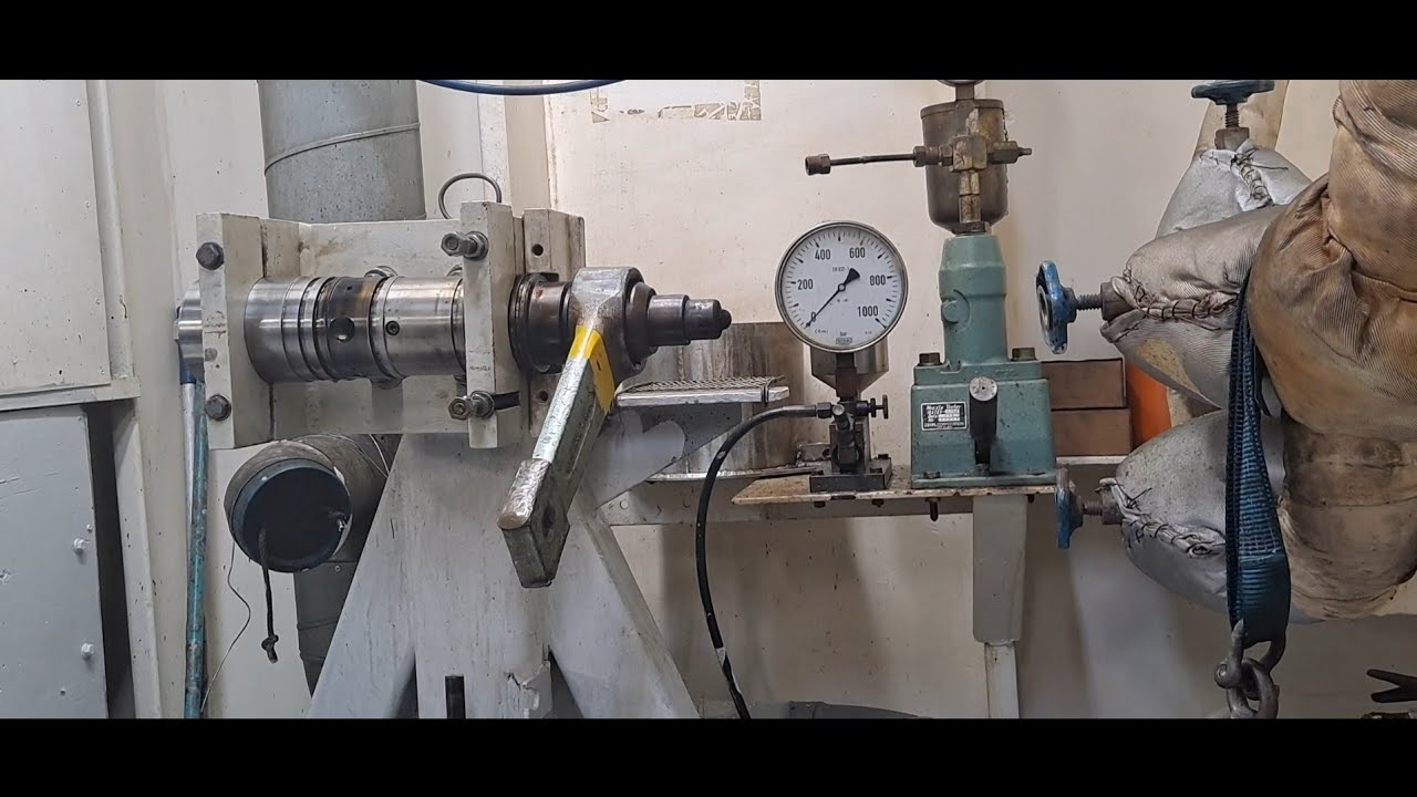 WARTZILLA Fuel Oil Injector Overhauling Procedure YouTube