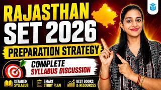 Rajasthan SET 2026 Preparation Strategy | Complete Syllabus Discussion | Study Plan for Beginners