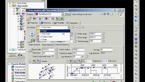 Petrel Facies Modeling