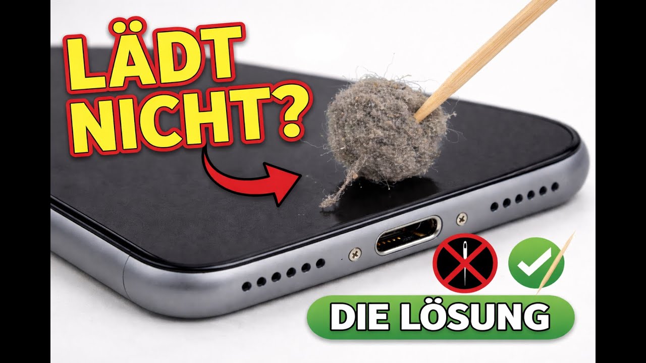 Iphone Letzte Leitung Nicht Mehr Verfügbar iPhone ladet nicht mehr // iPhone Ladekabel lädt nicht - Die Lösung