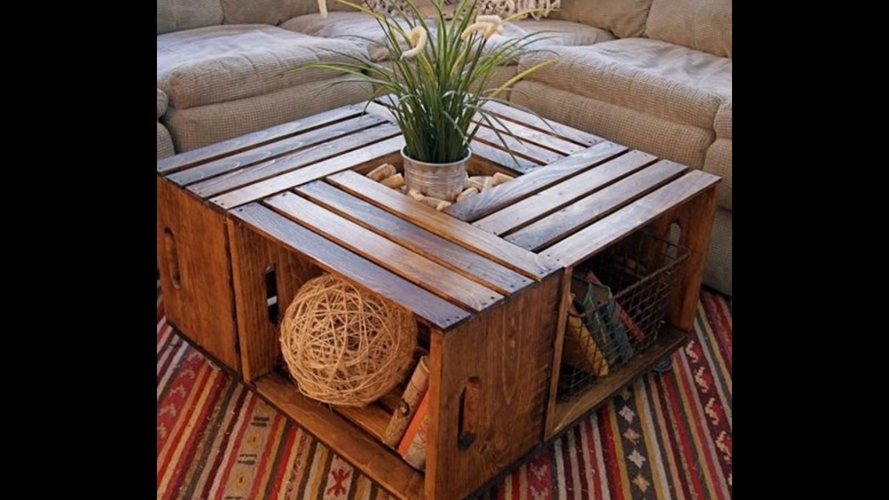 Reclaimed Wood Coffee Table YouTube