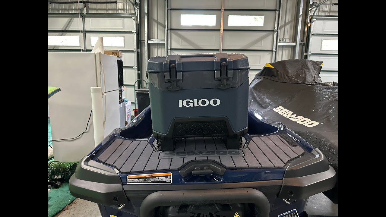 Custom Cooler Installation with Sea-Doo LinQ System