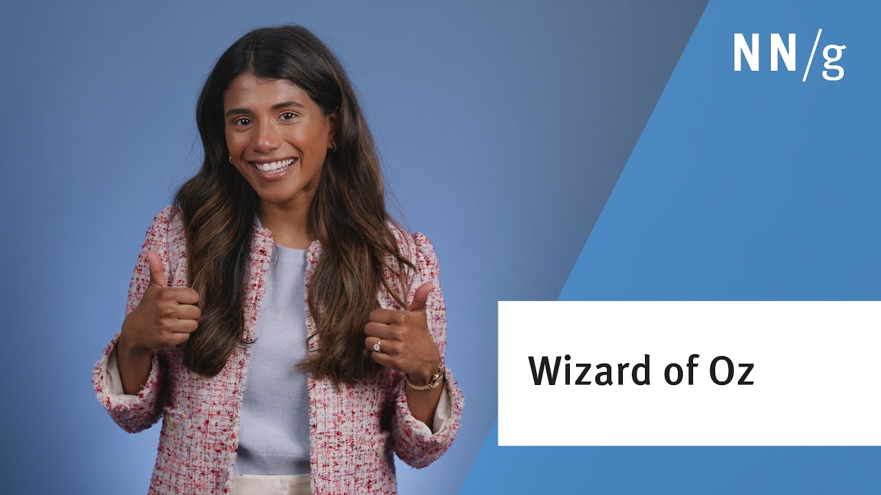 Метод «Волшебника страны Оз» в UX